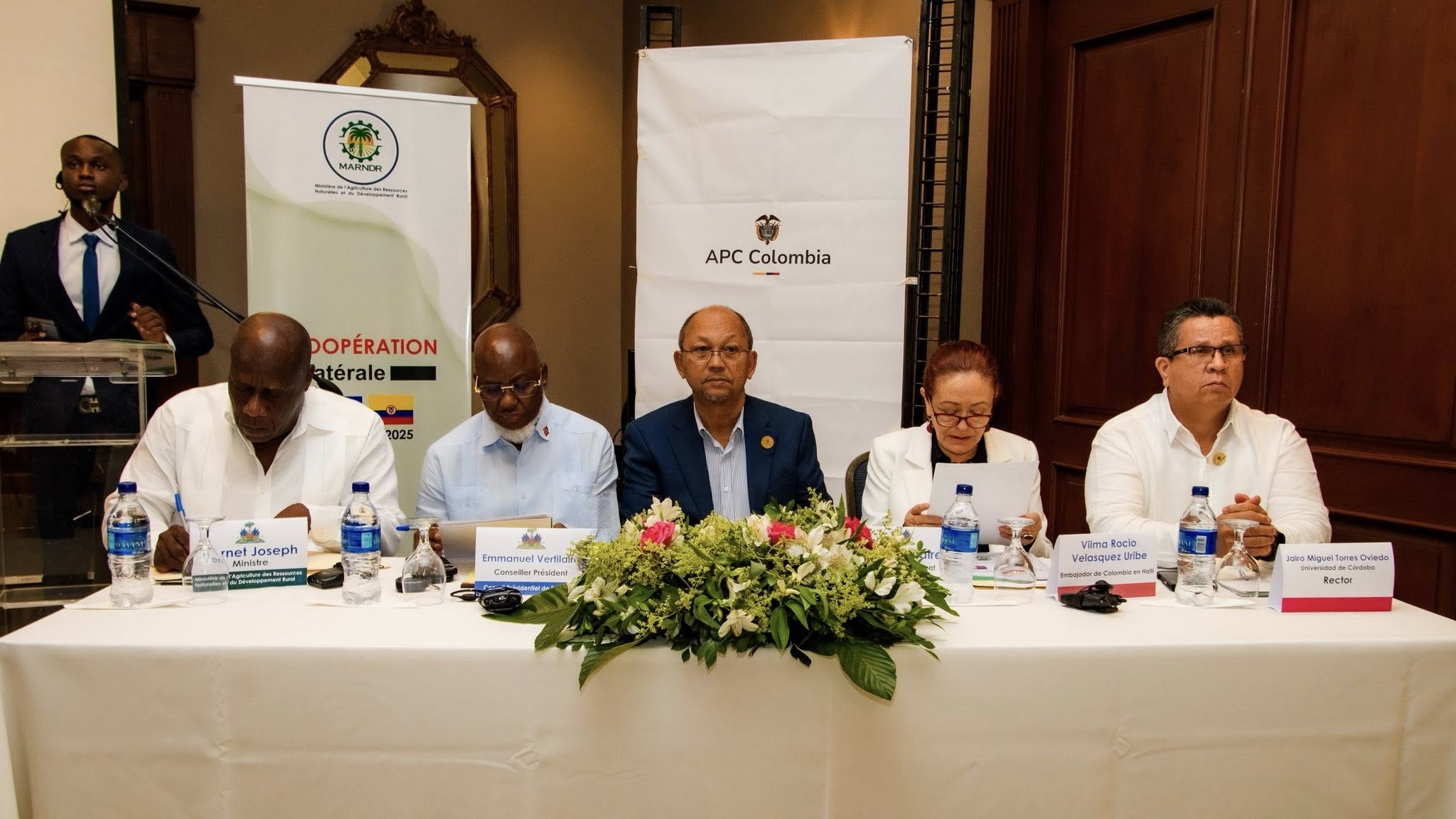 Lancement d’une coopération haïtiano-colombienne dans le domaine agricole