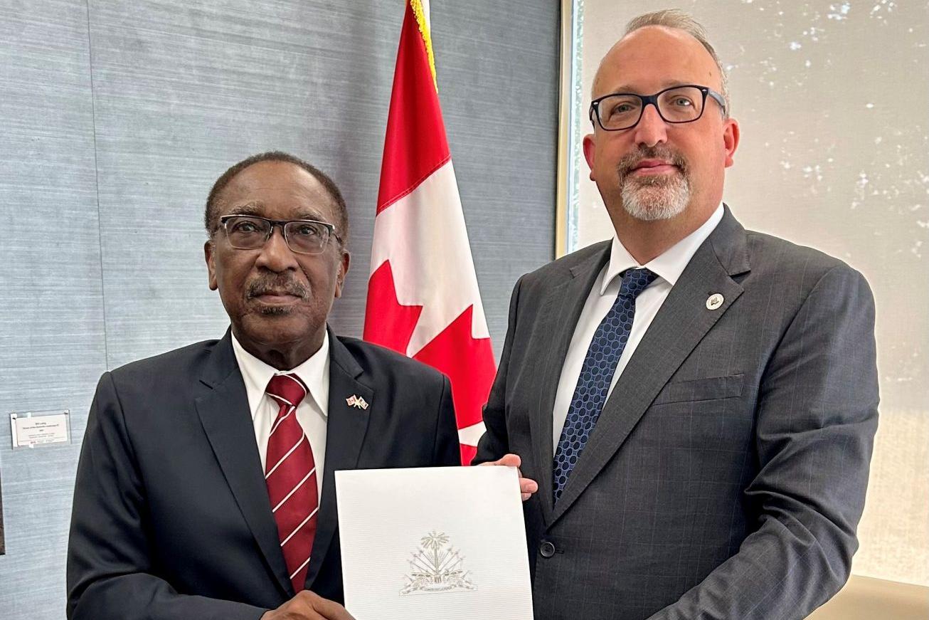 Anthony Dessources, nouvel ambassadeur désigné d’Haïti au Canada