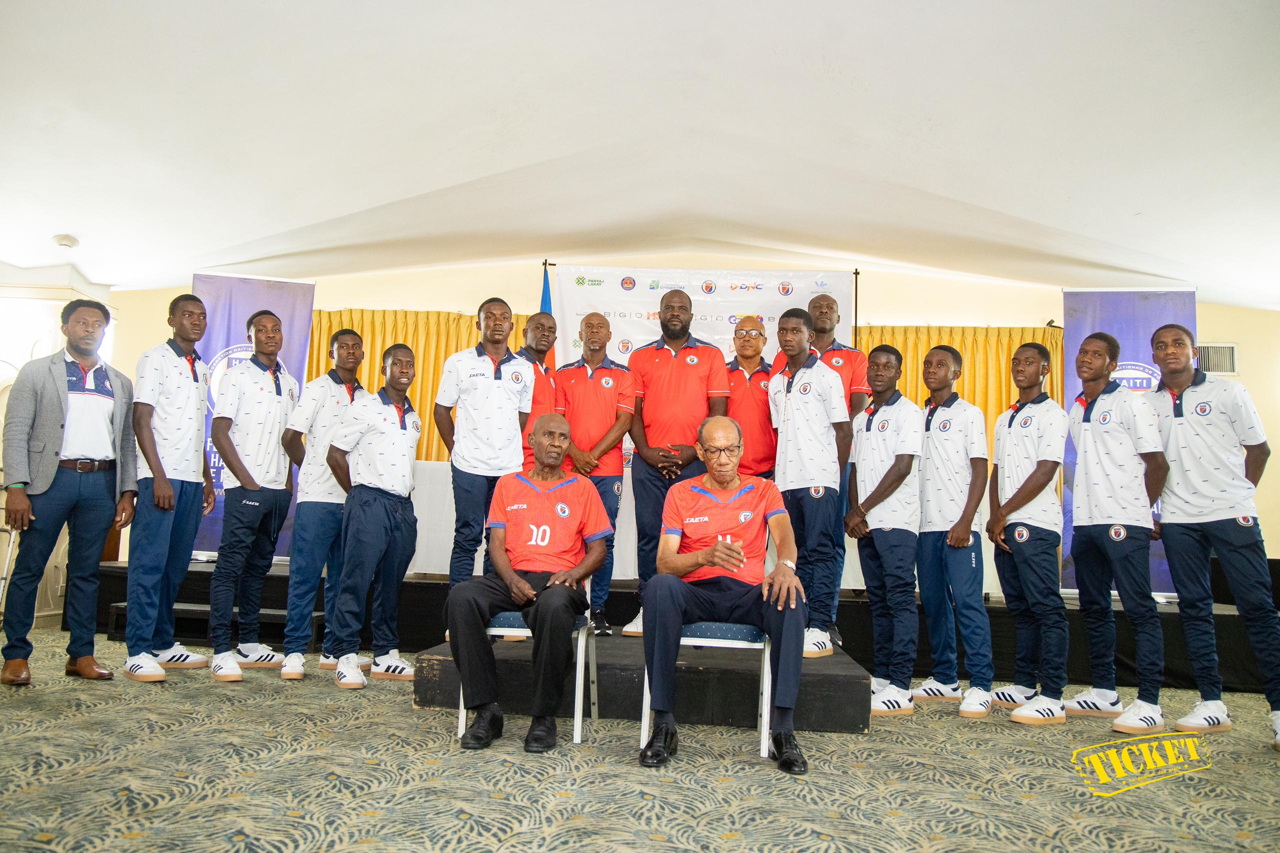 Les joueurs U17 à l'honneur avant leur départ pour la Jamaïque