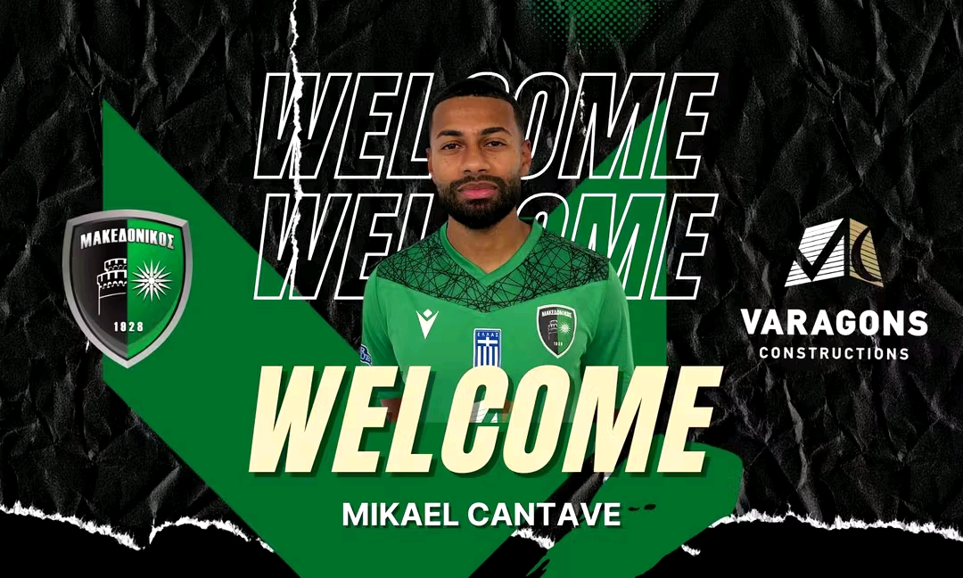 Mikaël Cantave dépose son sac en Grèce