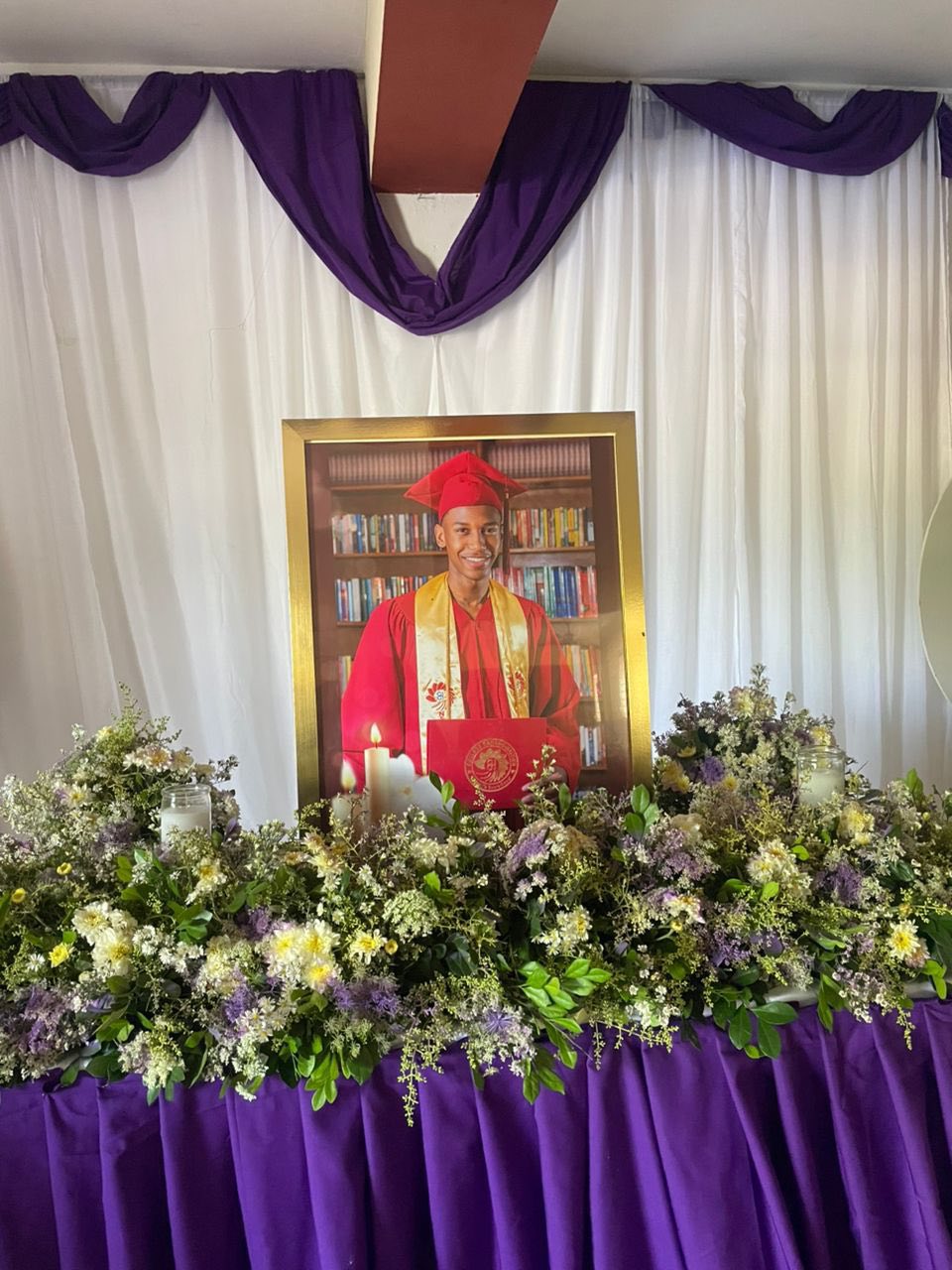 Funérailles Wanderson Zamy,  