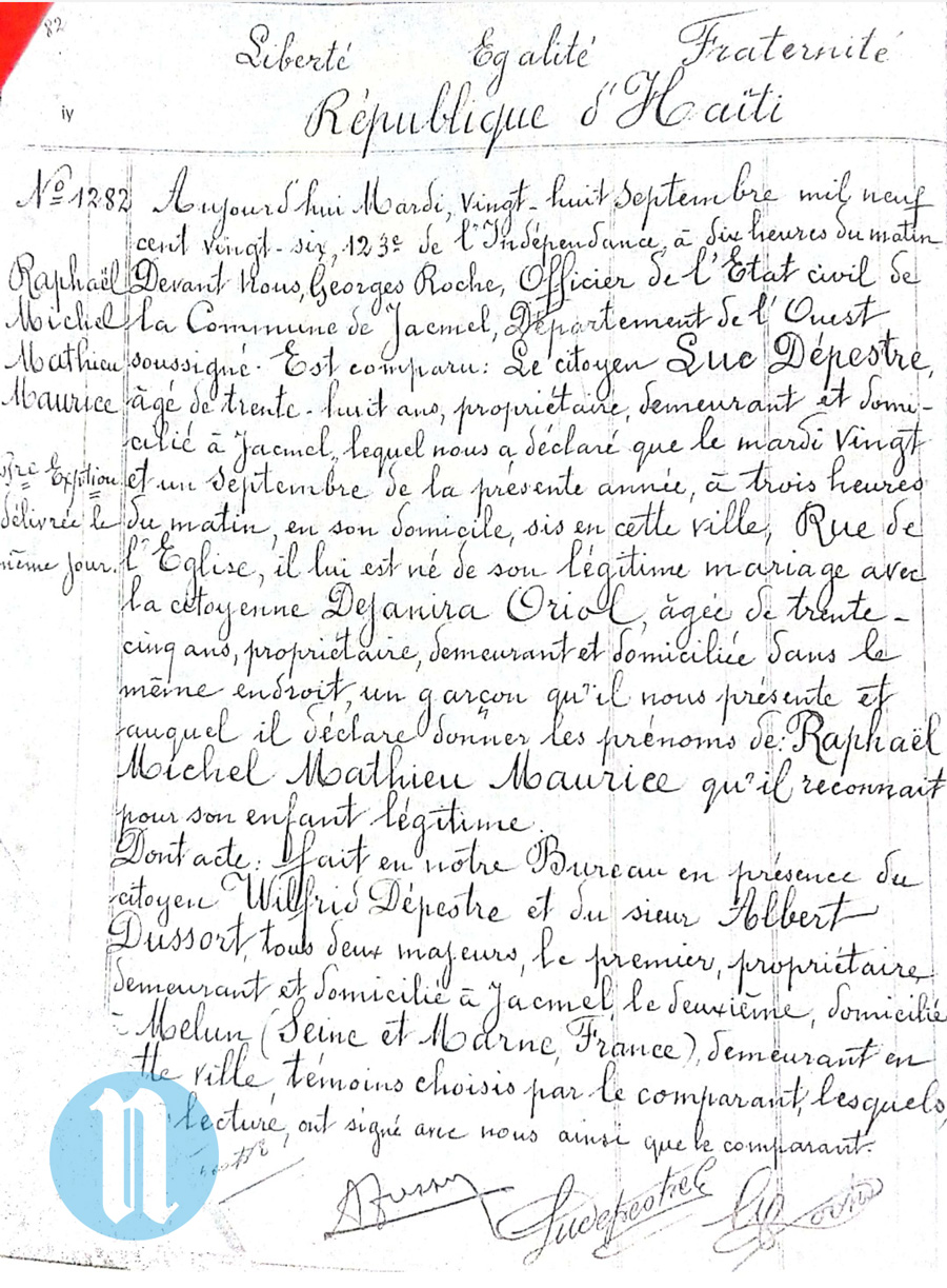 De l’âge de René Depestre