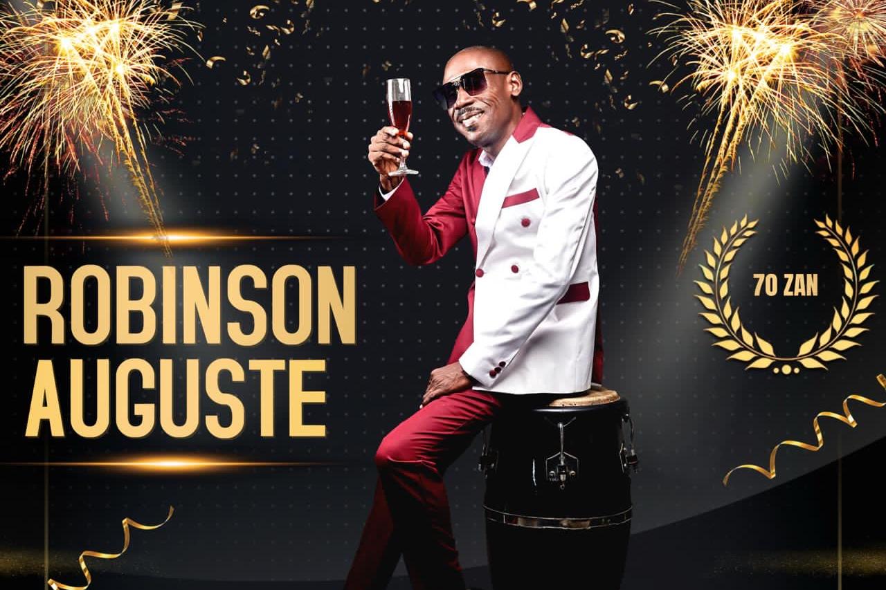 « 70 zan Konpa Dirèk Devan » : Robinson Auguste dédie son troisième album au konpa