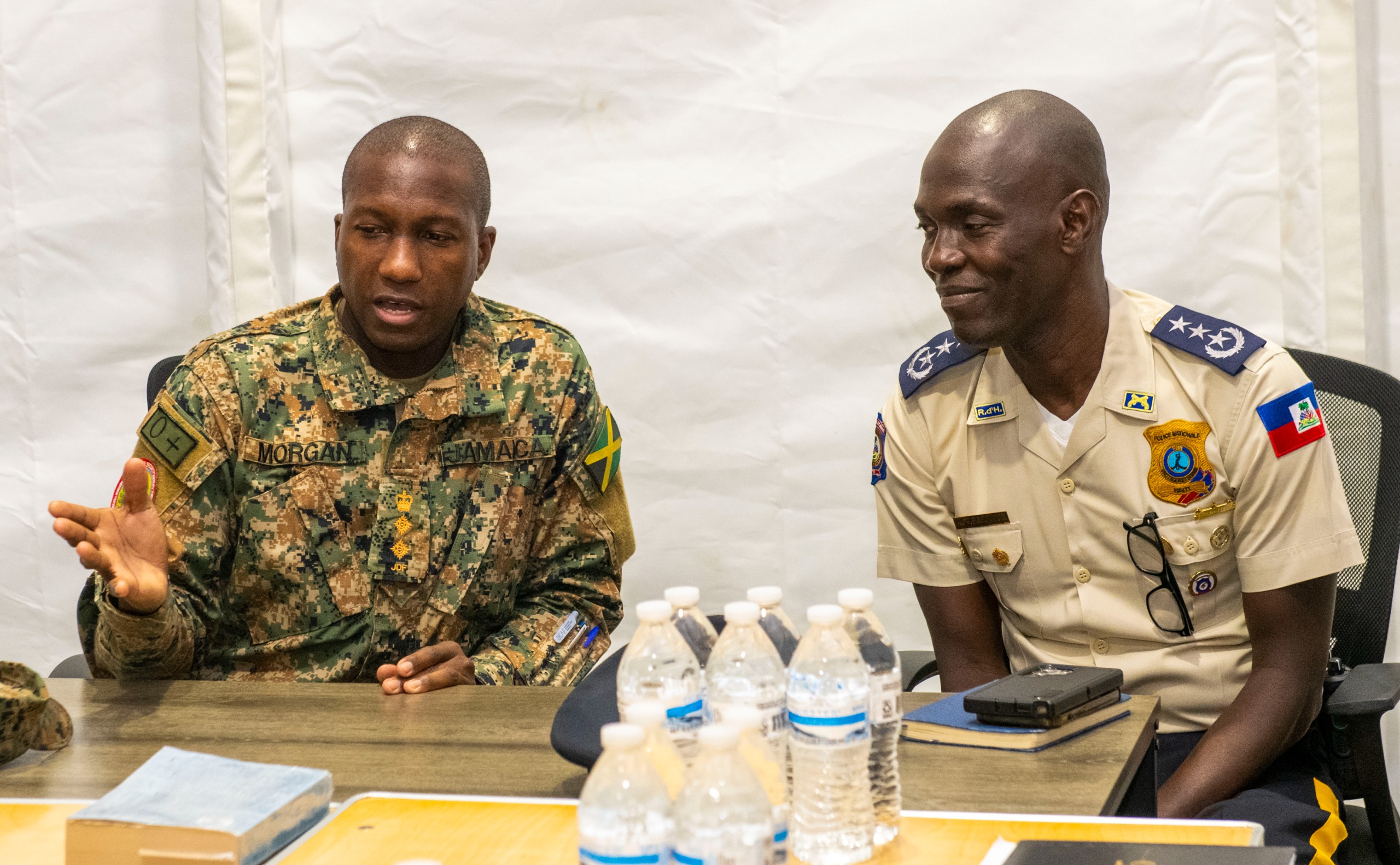 Condoléances de la PNH à la MSS suite au décès du caporal Kennedy Mutuku