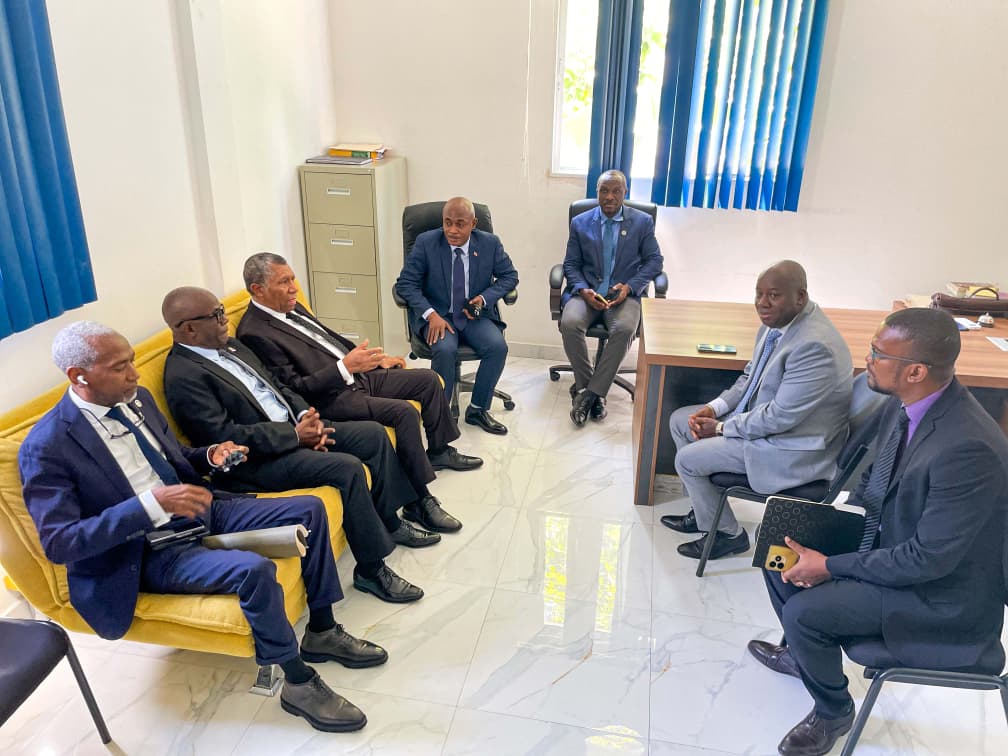 Visite du CSPJ au tribunal de première instance de Port-au-Prince