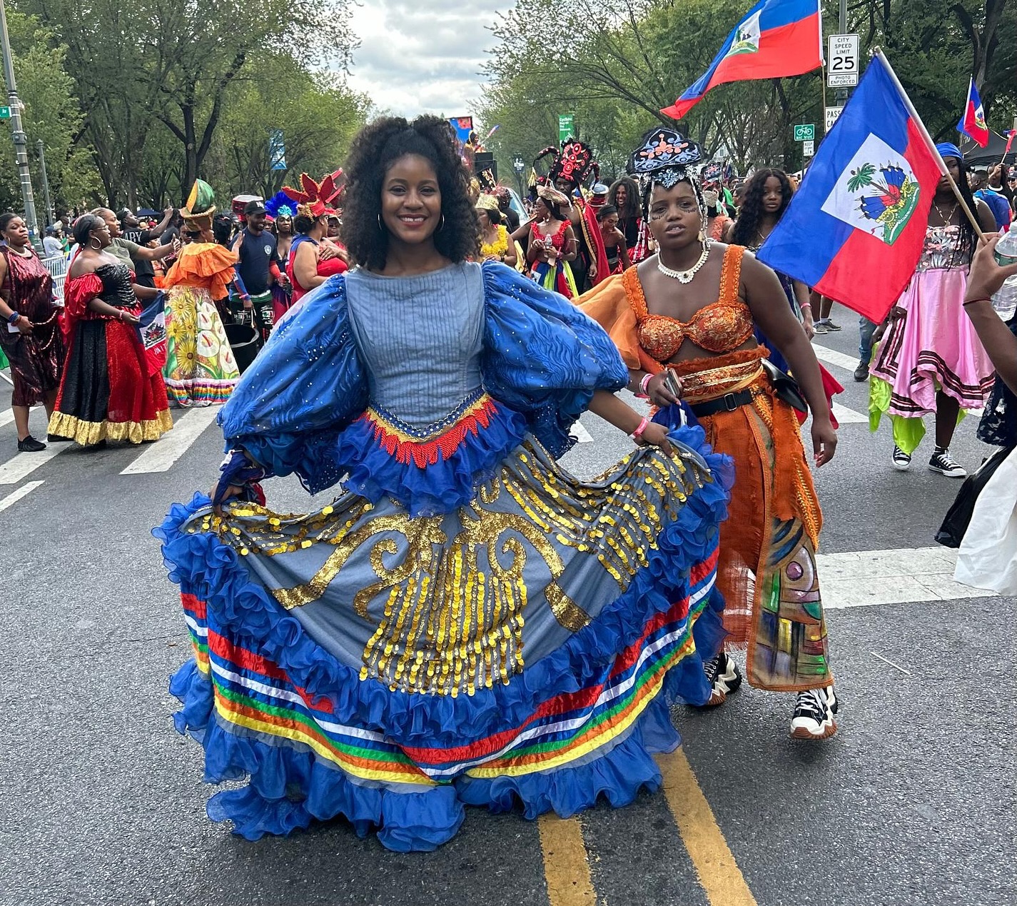 Marée haïtienne sur l'Eastern Parkway pour le « Labor Day Parade »