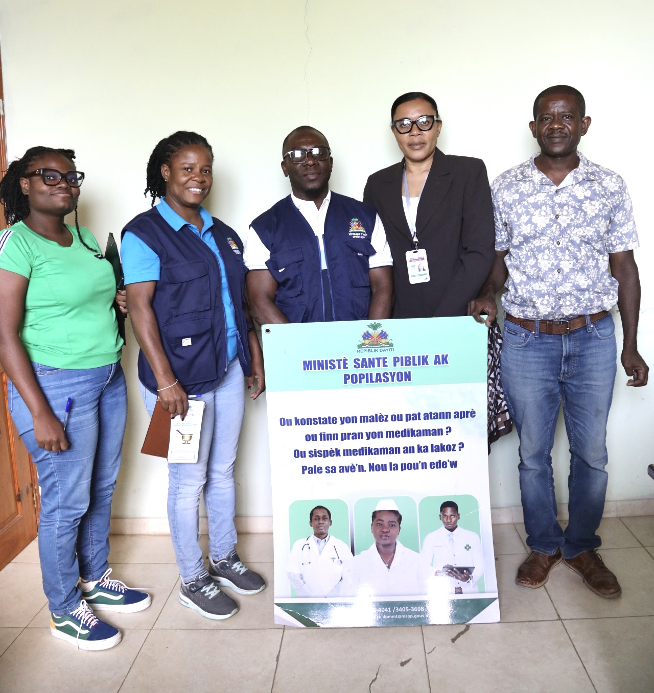 Fin de la mission de supervision du MSPP dans le Grand Sud : 14 structures sanitaires évaluées