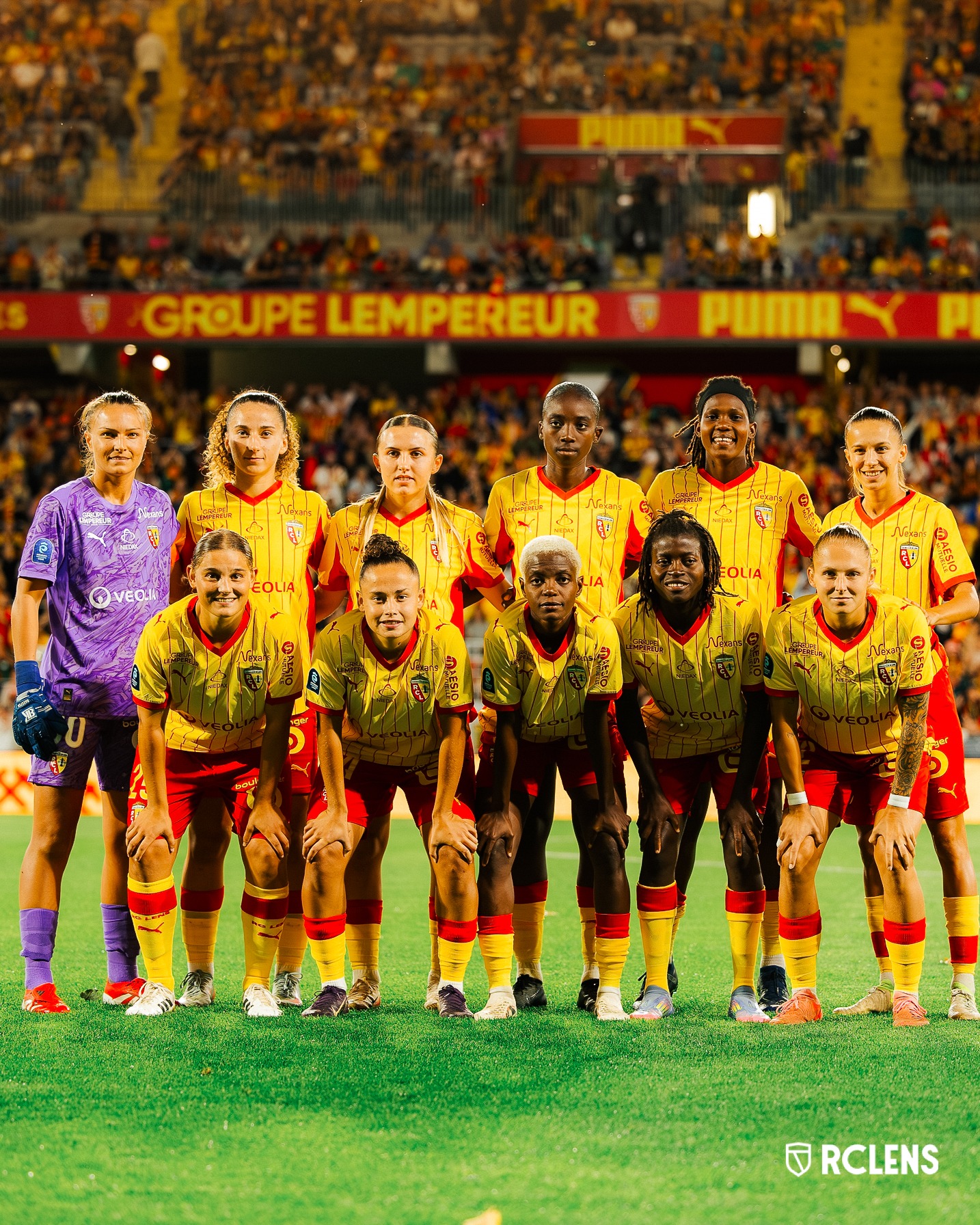 Coup d'envoi de la Ligue féminine de football professionnel en France, nos Grenadières au rendez-vous