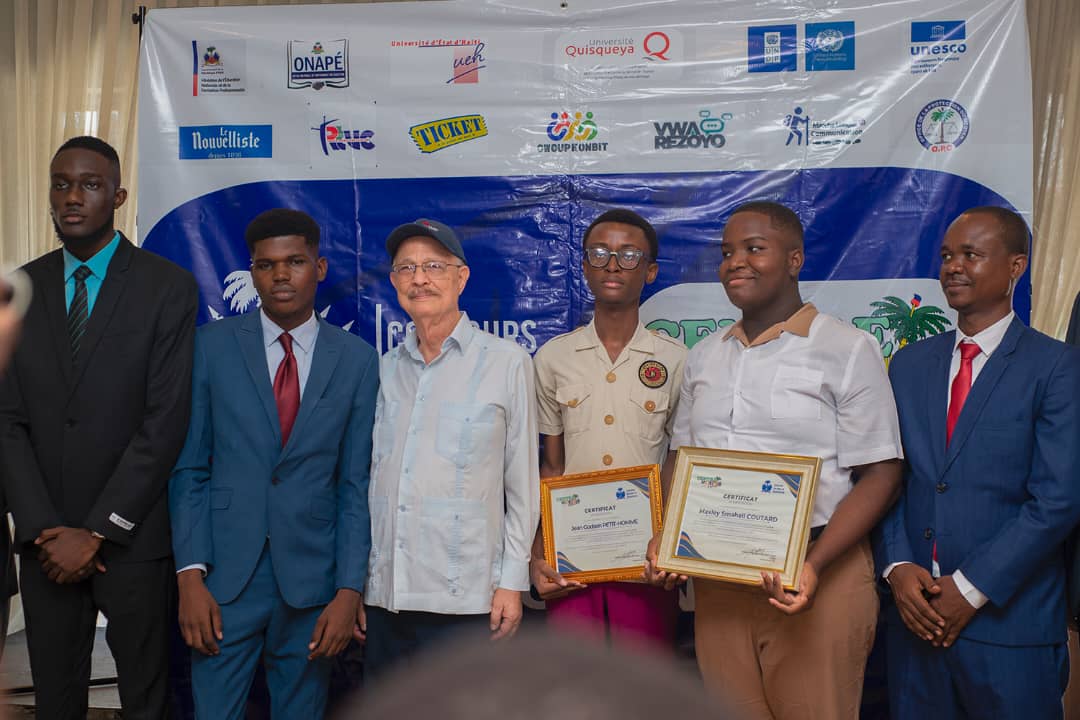 Maxley Coutard et Manuel Beauplan lauréats du concours du Centre Muse Haïti