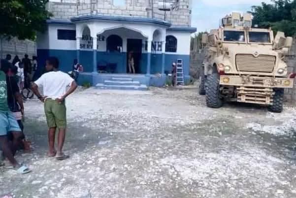 Le commissariat de Liancourt démoli par le gang Gran grif de Savien