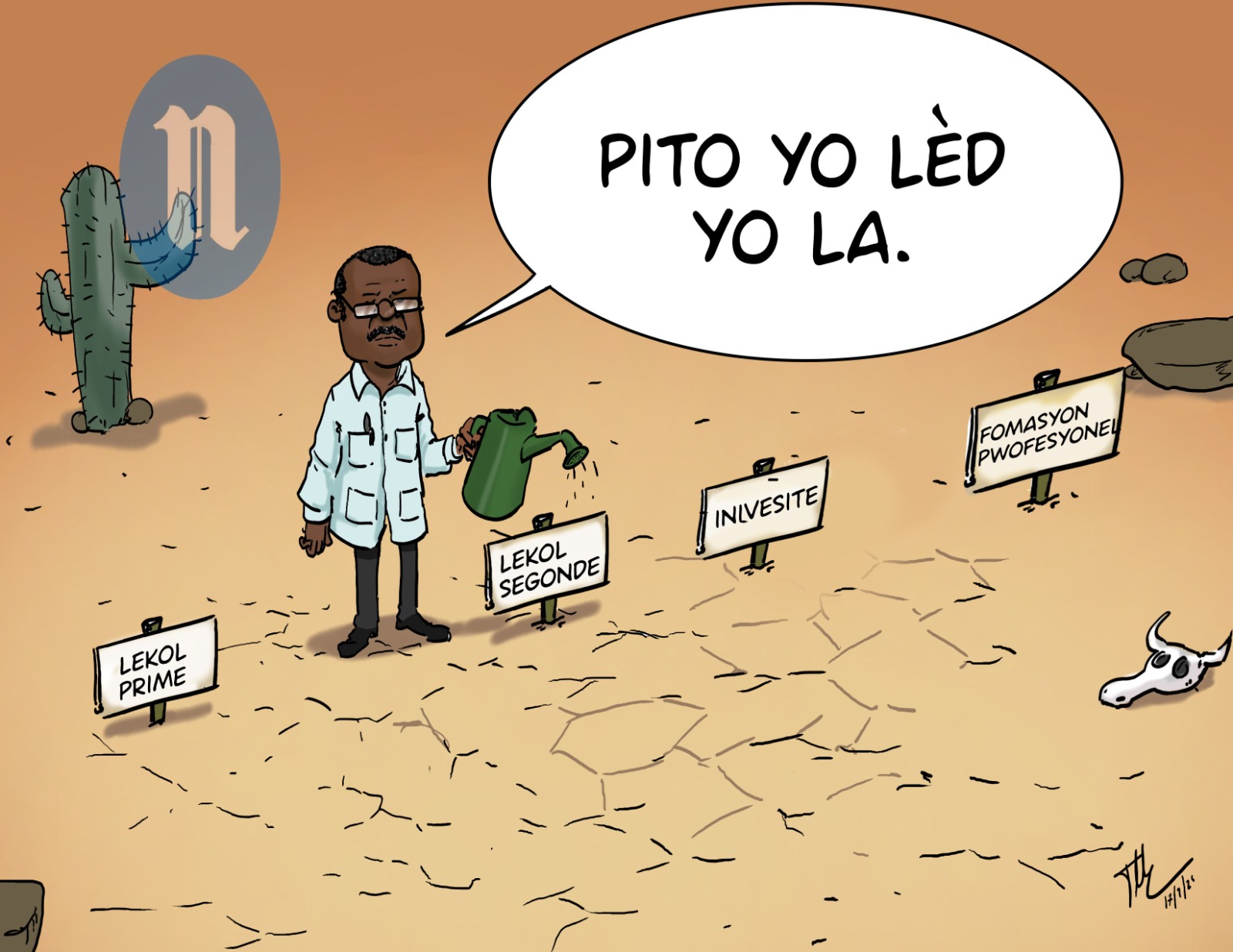 L’école haïtienne en mode survie  