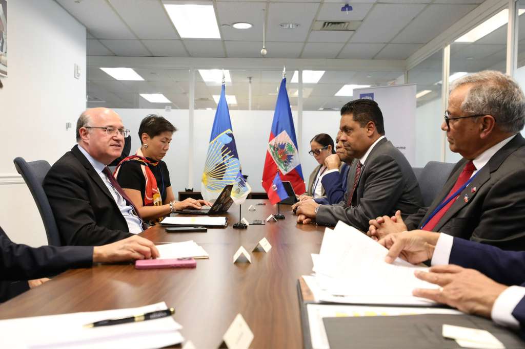 Laurent Saint Cyr Addresses Security and Economic Revival at the UN