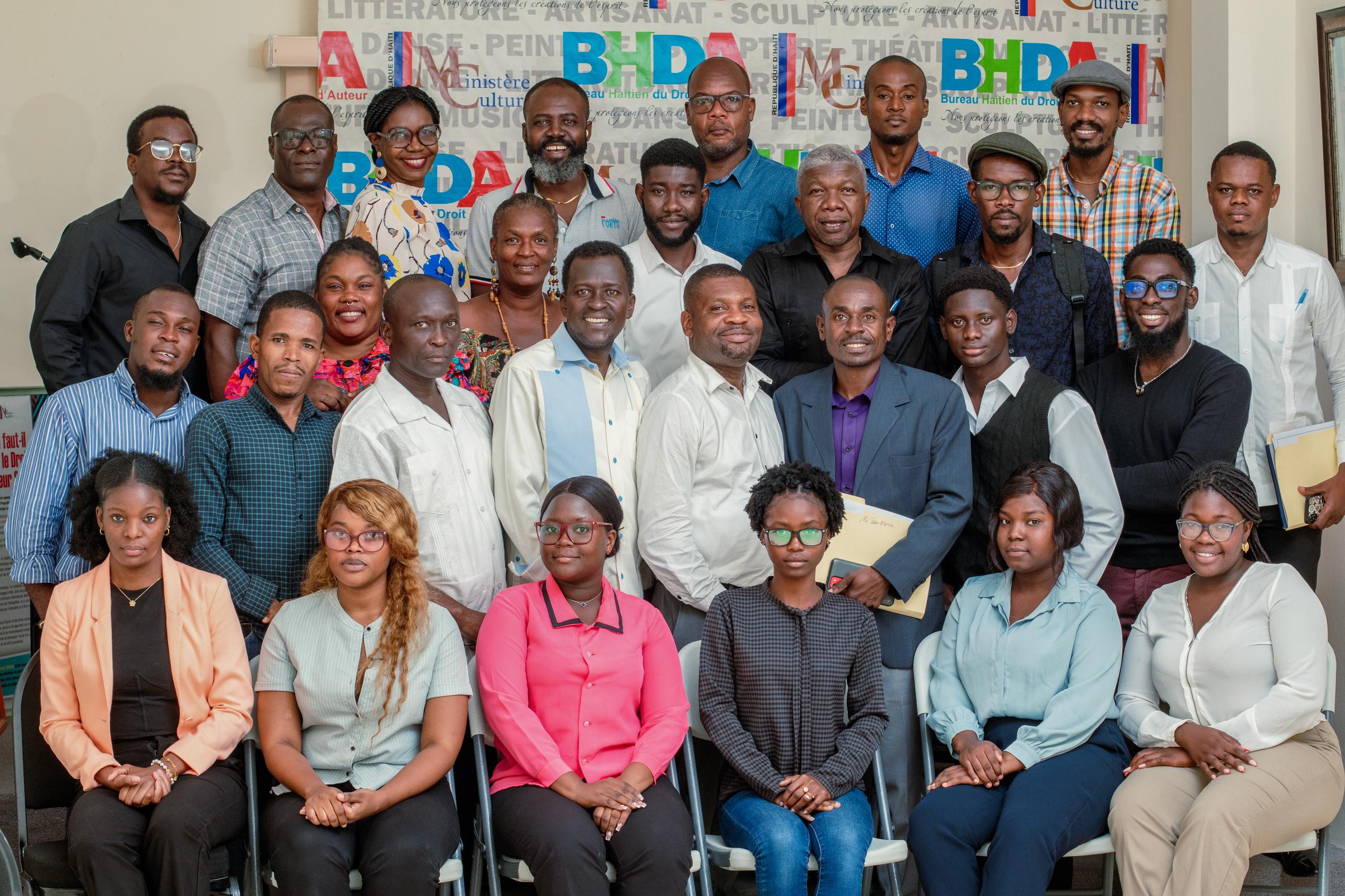 Le BHDA clôt son atelier sur les droits d'auteur en Haïti