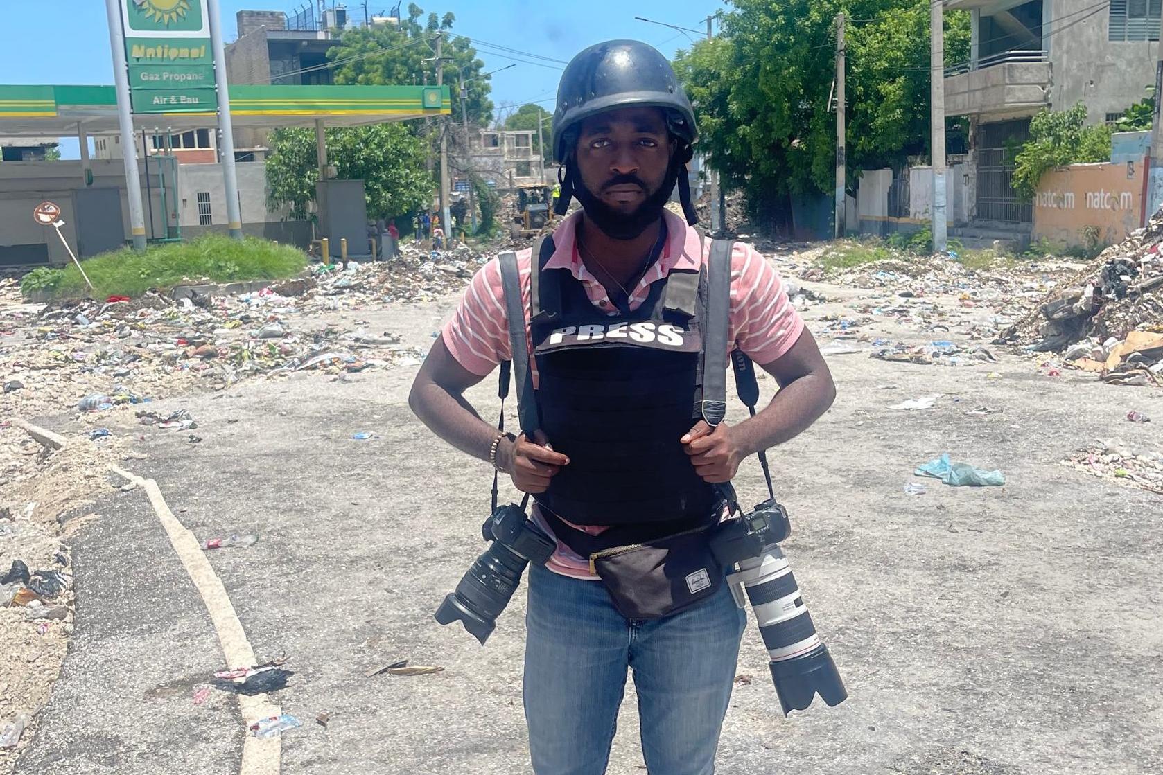 Guerinault Louis, l'œil qui raconte Haïti