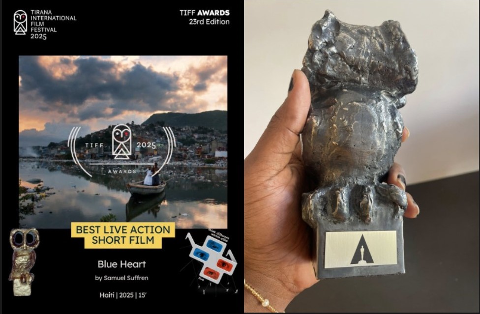 Le film haïtien Cœur bleu distingué à Tirana, qualifié aux Oscars 2026