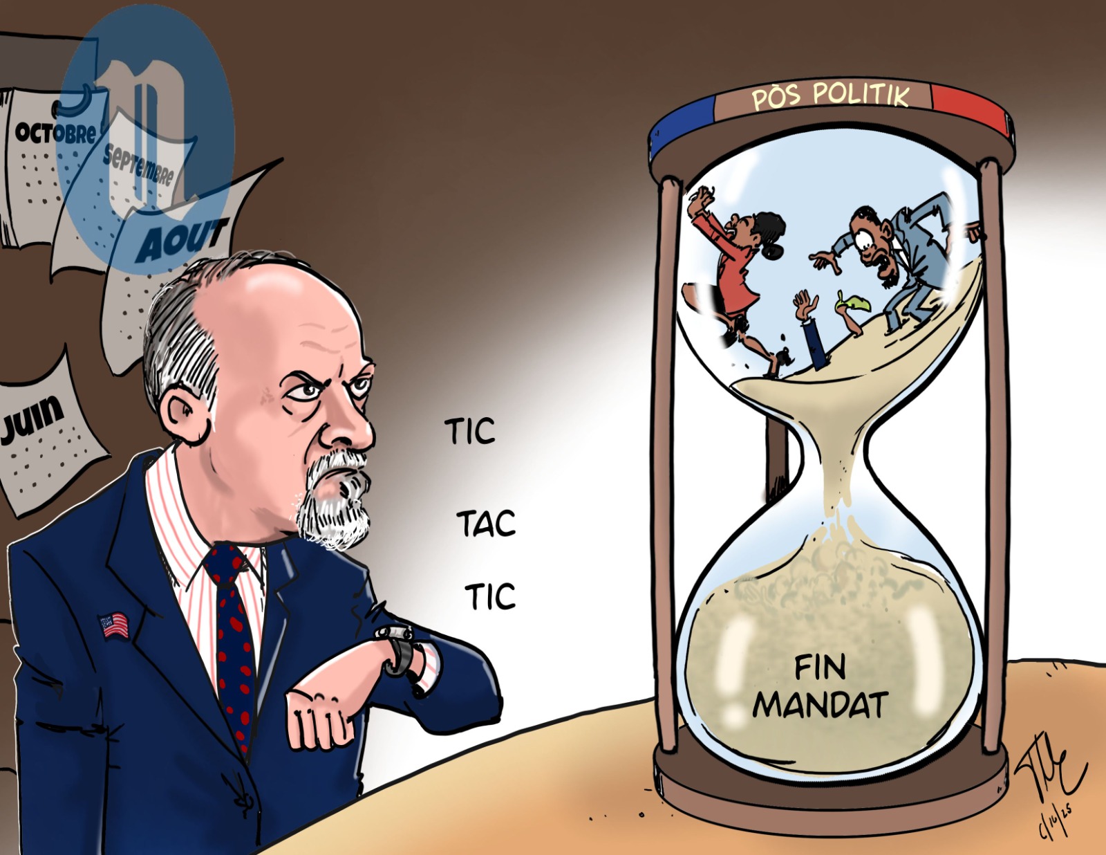 Les États-Unis mettent la pression sur le CPT qui n'a ni plan ni calendrier