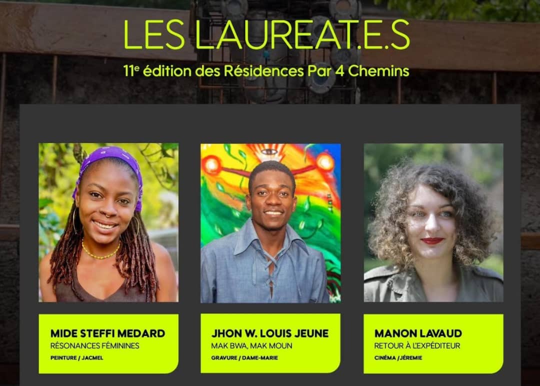 Les lauréats des Résidences Par Quatre Chemins dévoilés