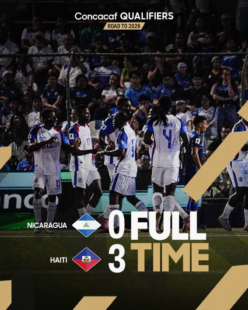 World Cup Qualifiers: Haiti Dominates Nicaragua with a 3–0 Victory