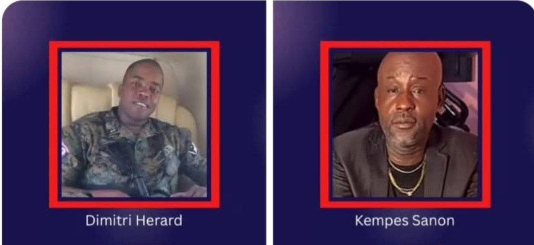 Dimitri Herard et Kempes Sanon sanctionnés par les États Unis et l’ONU