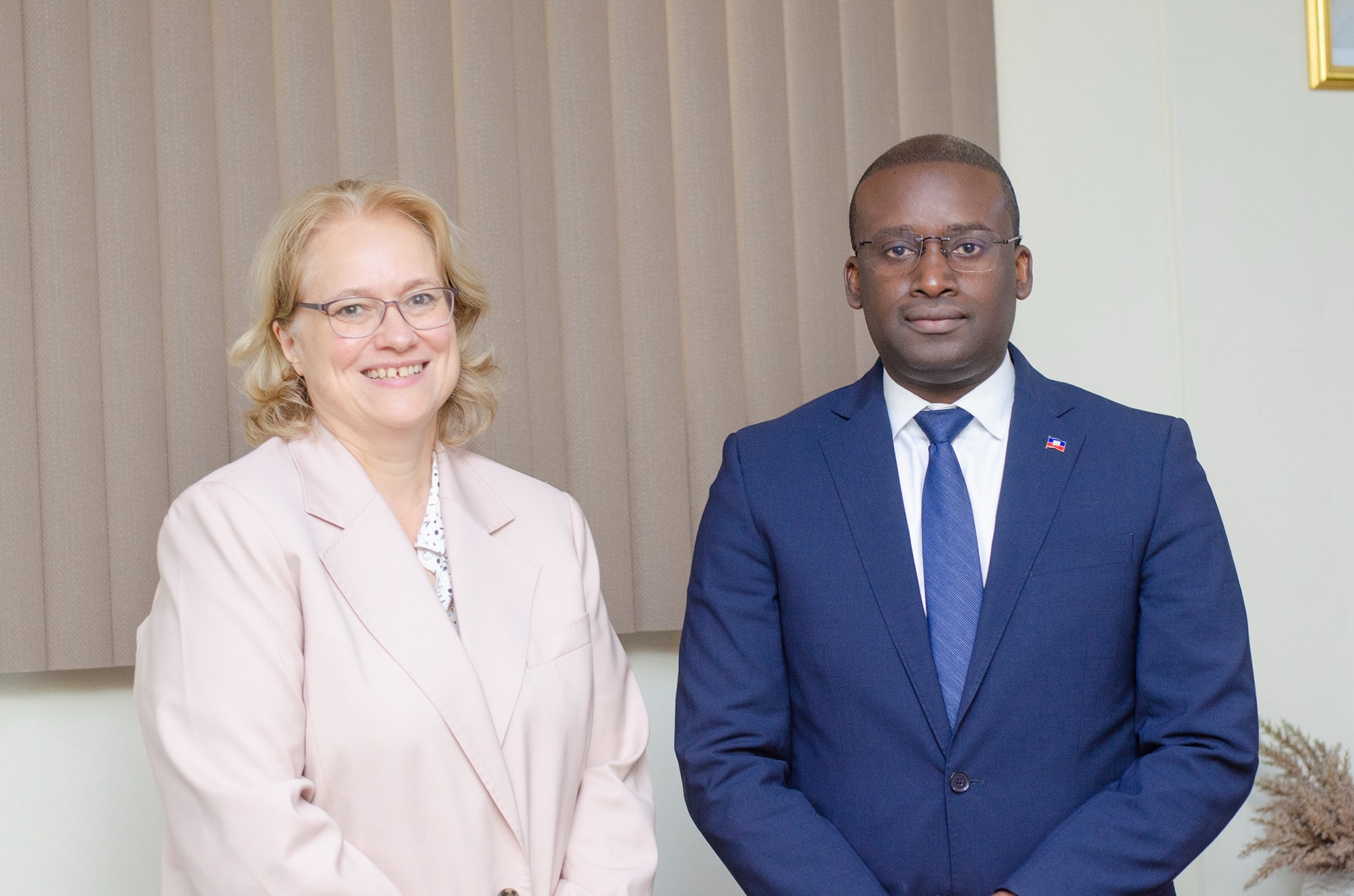 Lutte anticorruption : l’ULCC échange avec la nouvelle ambassadrice de l’Union européenne en Haïti 