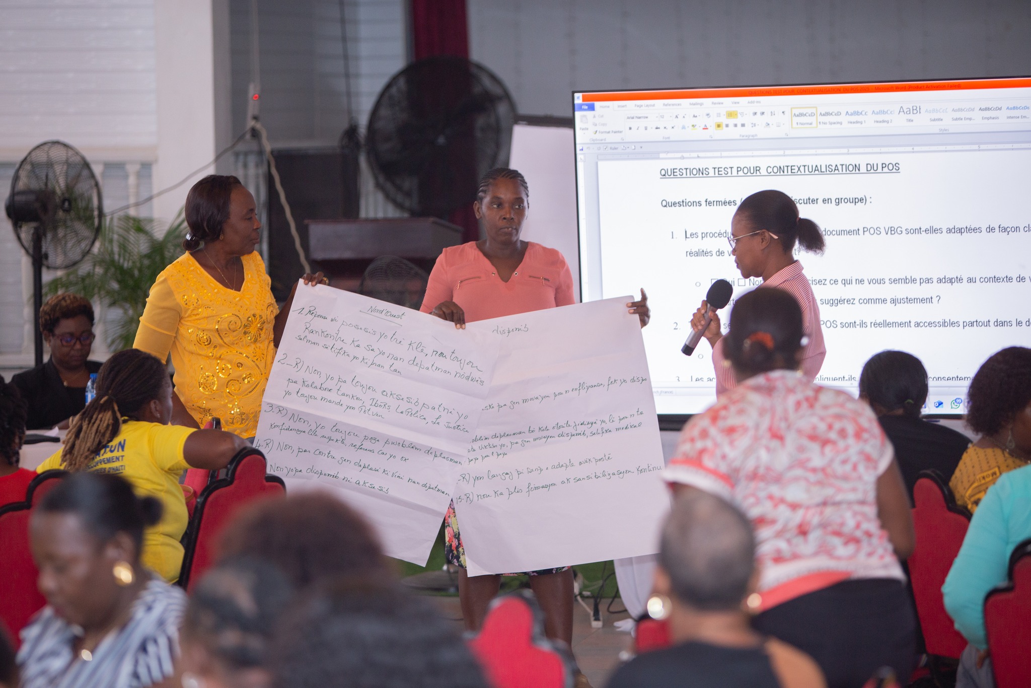 Cap-Haïtien : atelier de validation des procédures contre les VBG