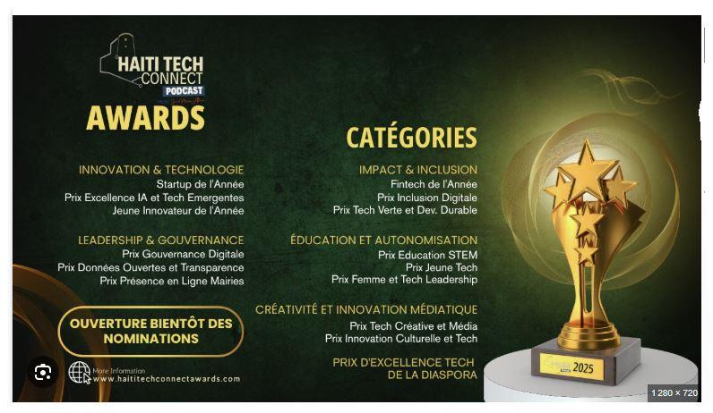 La première édition de « Haïti Tech Connect Award » est lancée