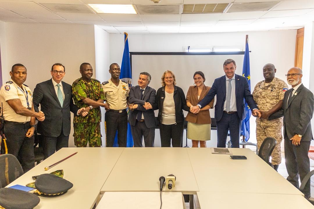 L’OEA et l’Union européenne s’engagent à renforcer la capacité de la PNH et de la FRG