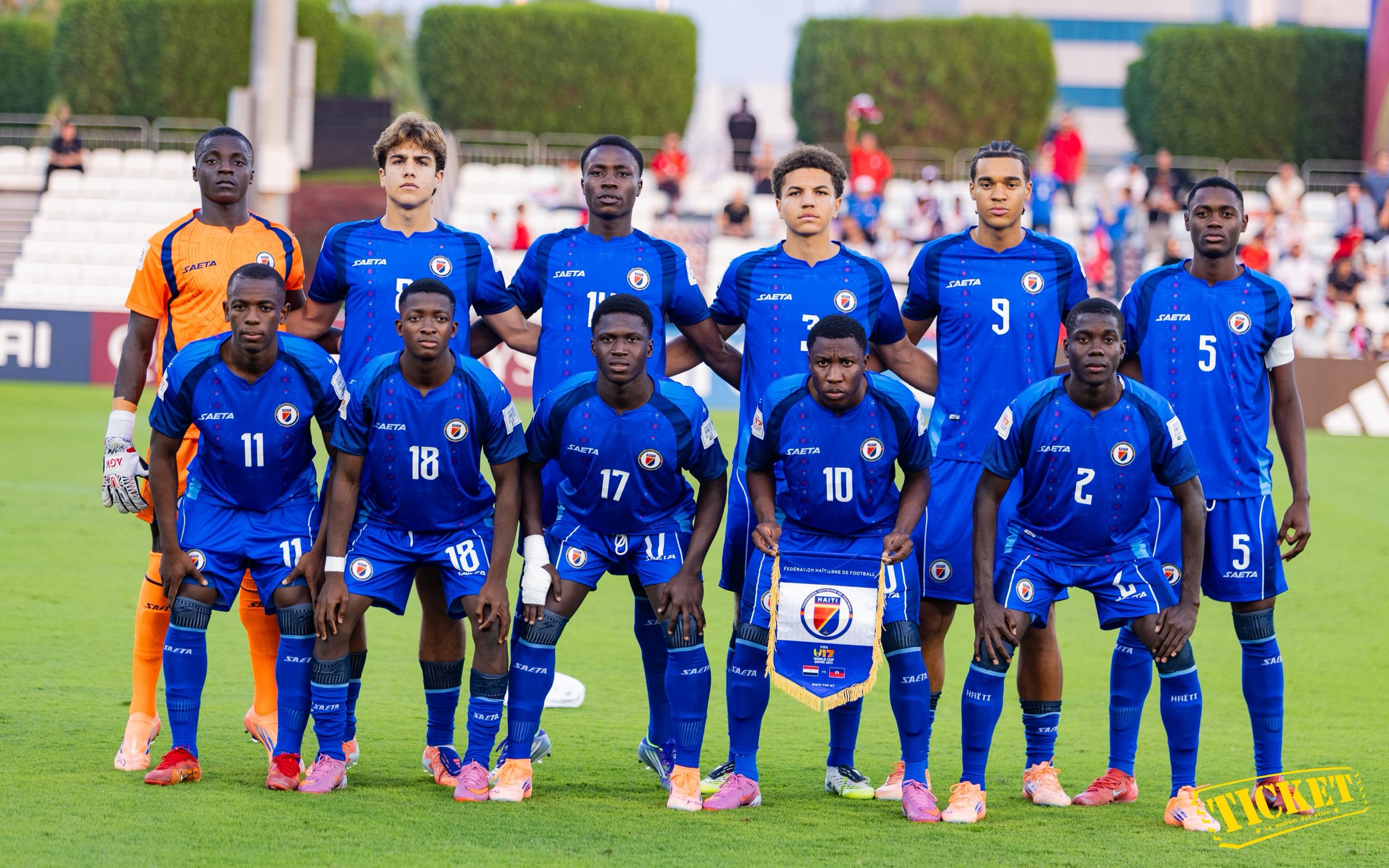 Mondial U17 : Haïti s’incline face à l’Égypte pour son entrée en lice