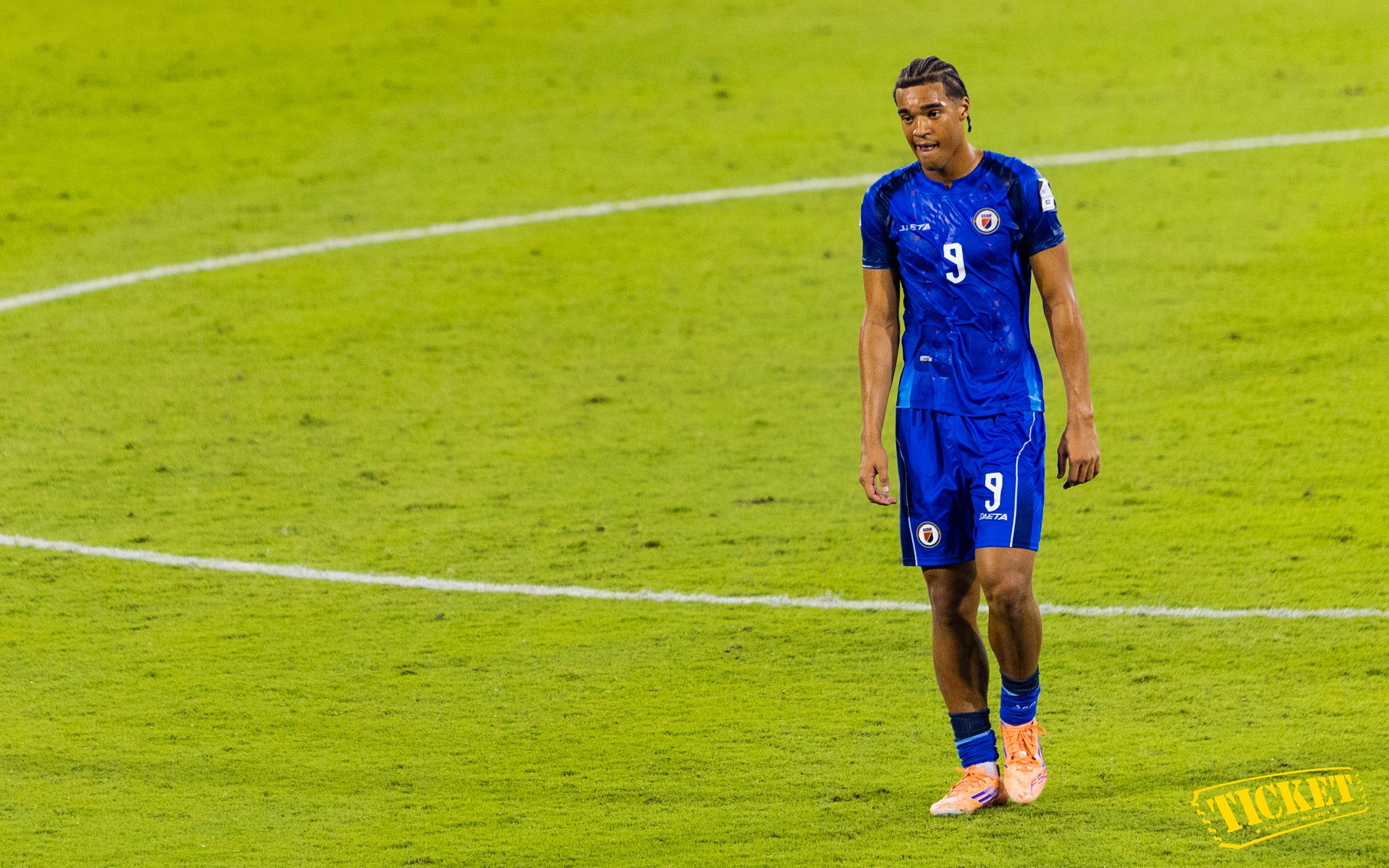 Nikolaï Pierre, buteur contre l’Egypte, entre dans l’histoire d'Haïti en Coupe du monde