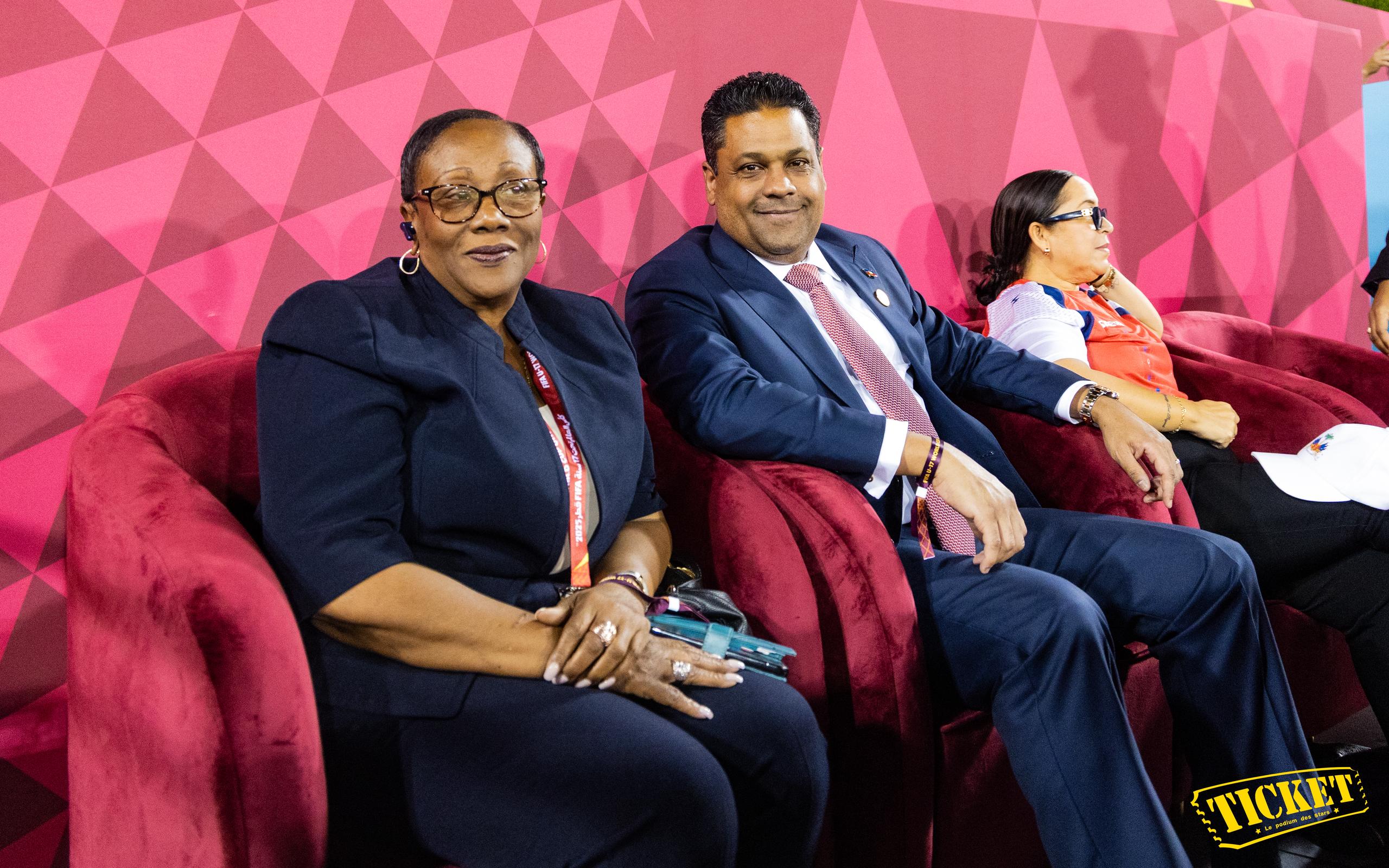 Haiti : Deux présidents à une Coupe du monde