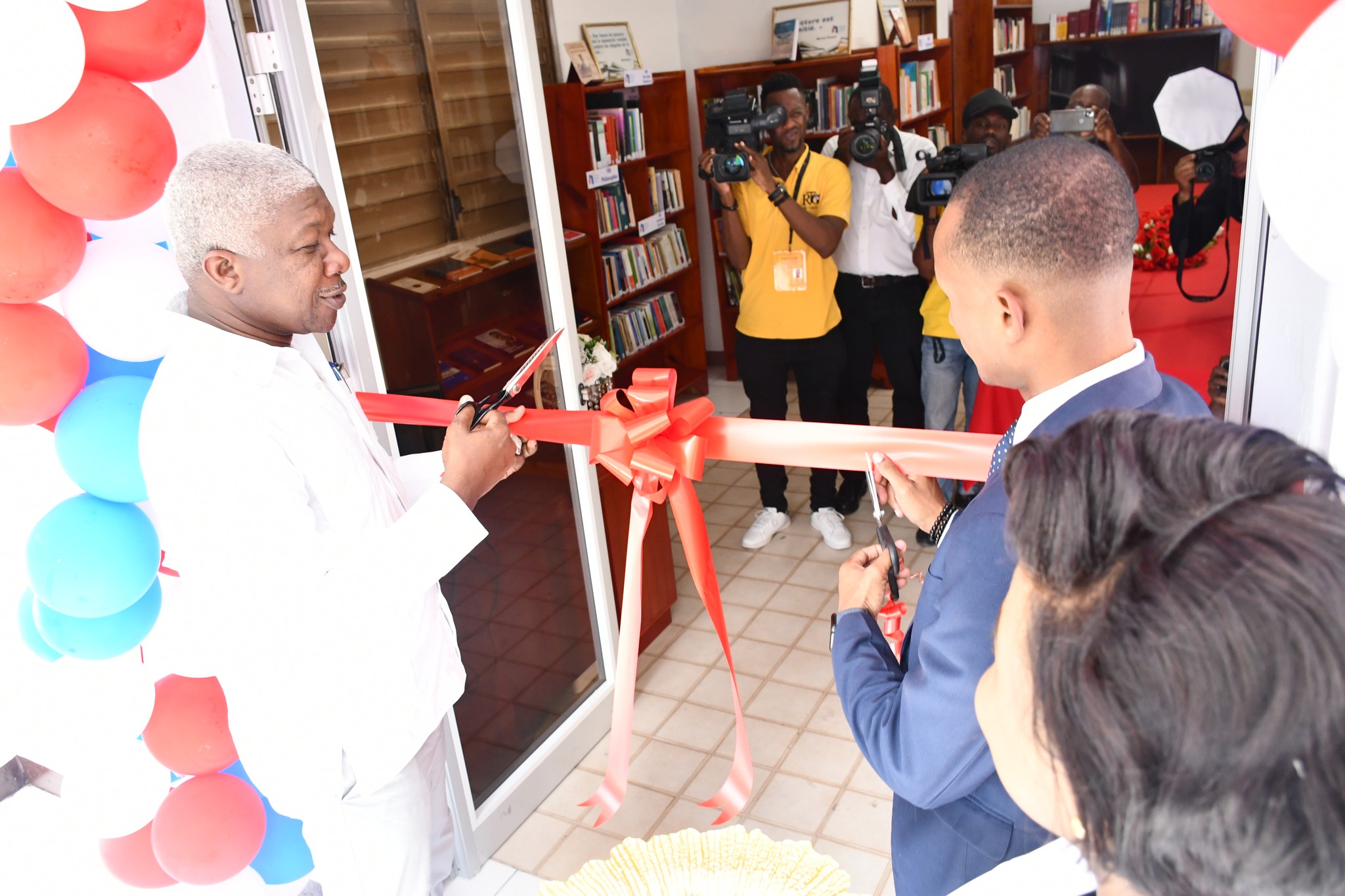 Ouverture officielle de la Médiathèque Jacques Stephen Alexis