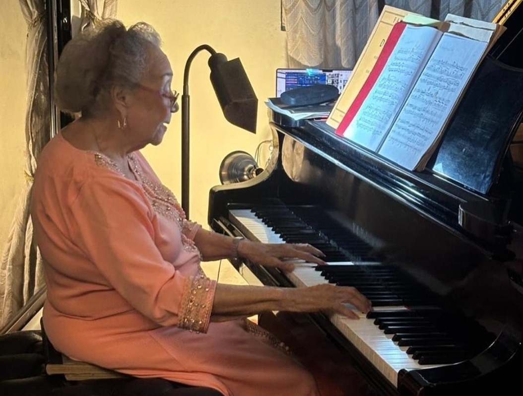 Micheline Laudun Denis, 95 ans en musique !