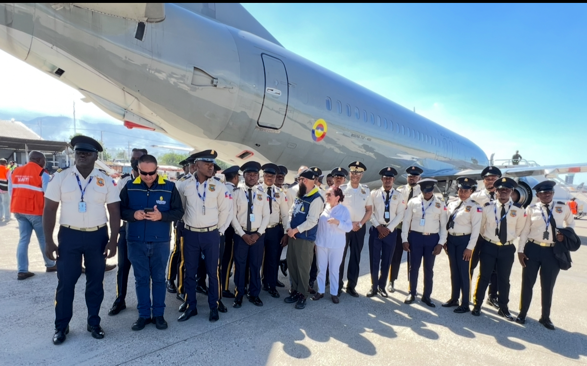 23 policiers haïtiens en formation en Colombie