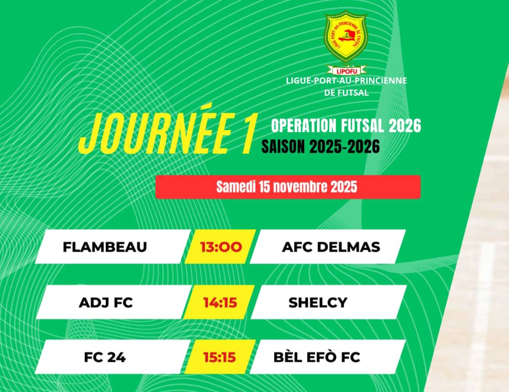 Opération Futsal 2026 : La 6e édition démarre ce week-end
