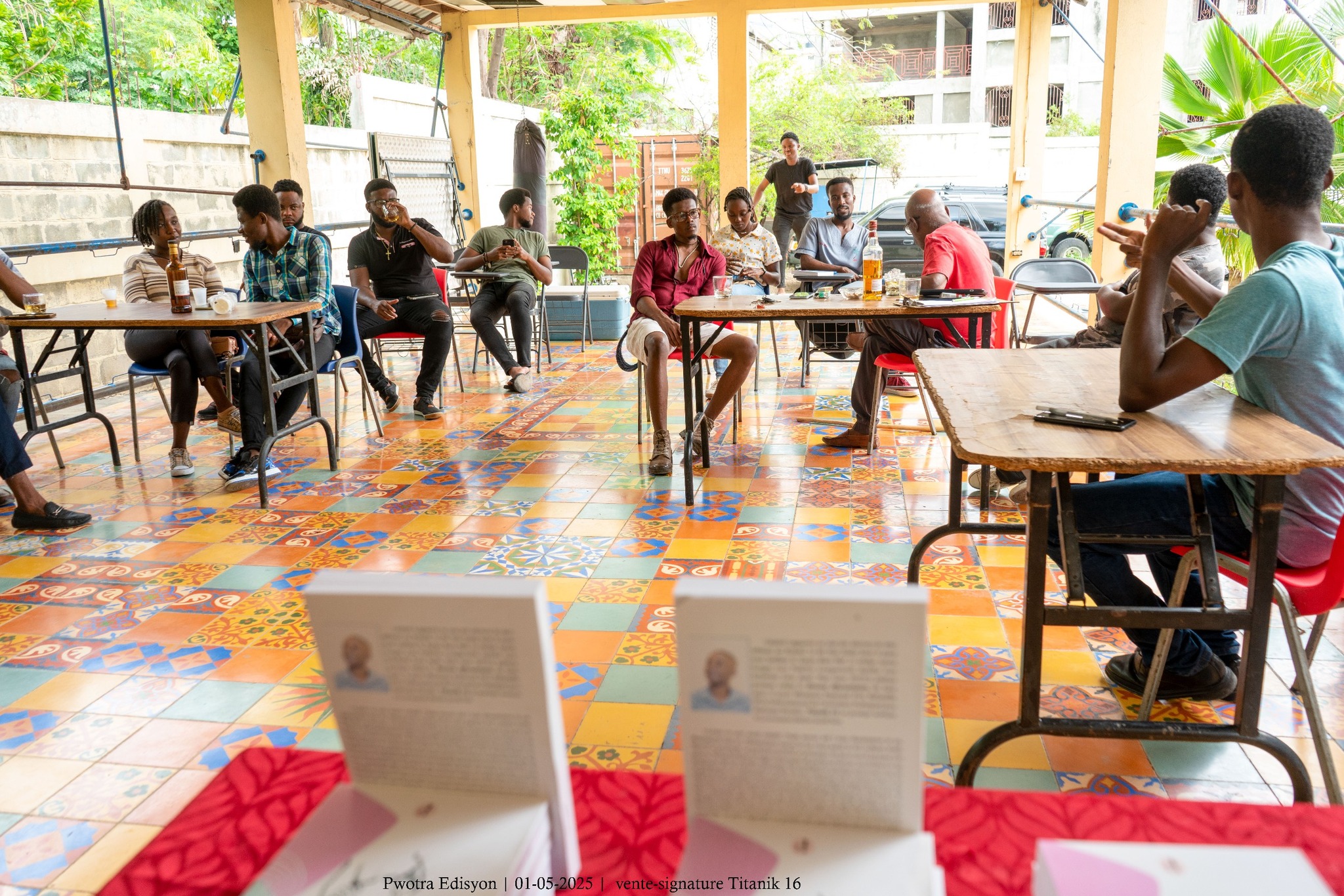 René Philoctète honoré au Centre Culturel Anne-Marie Morisset