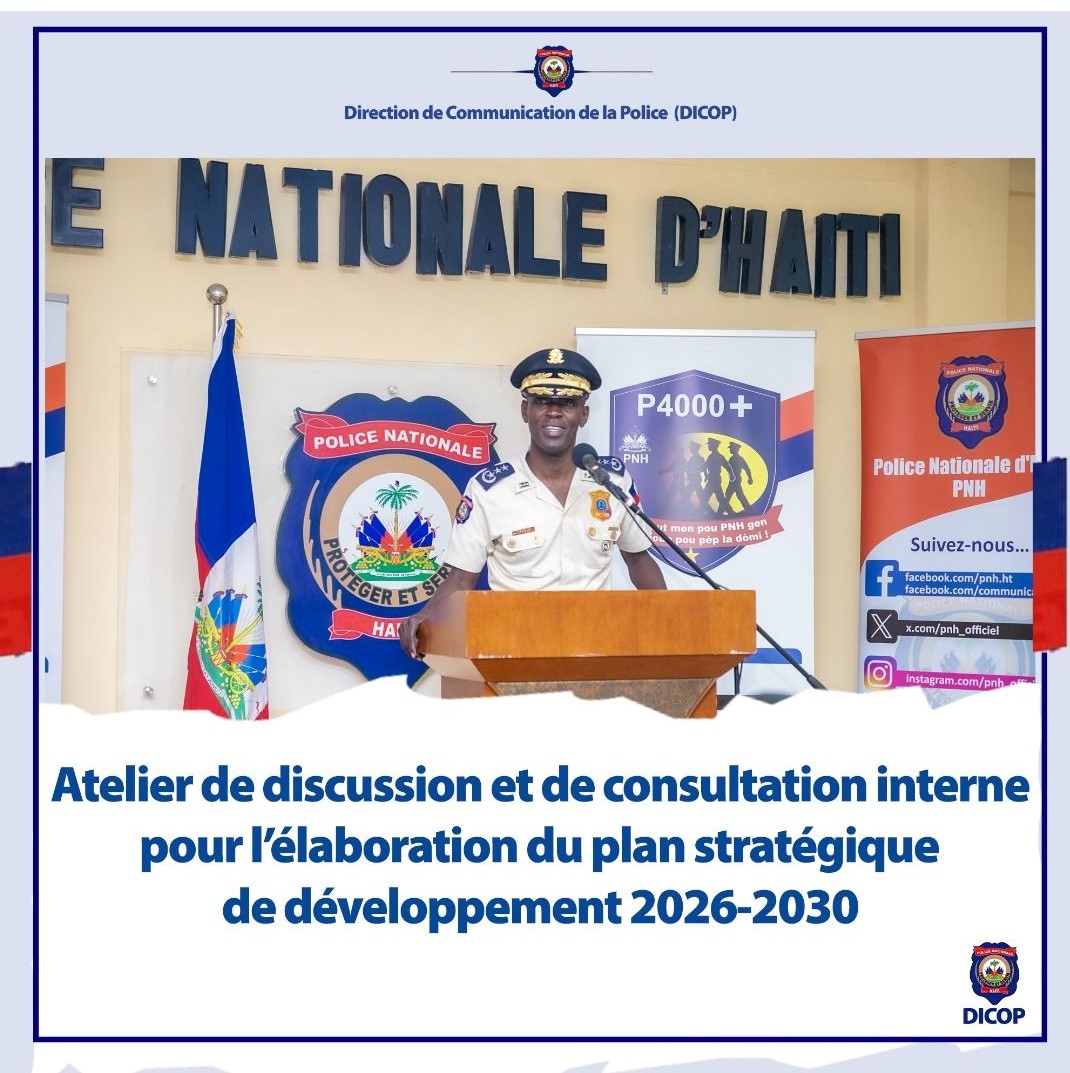 La PNH lance les consultations pour son plan stratégique 2026-2030