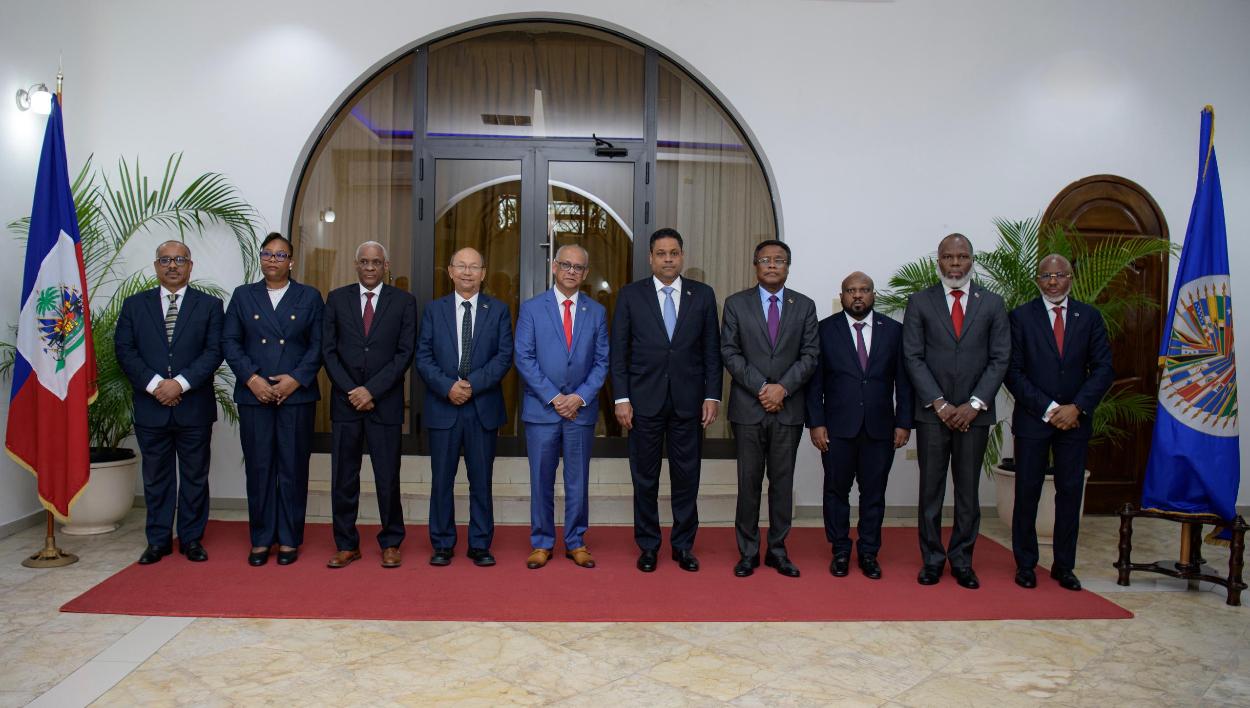 Le CPT au complet accueille le secrétaire général de l’OEA