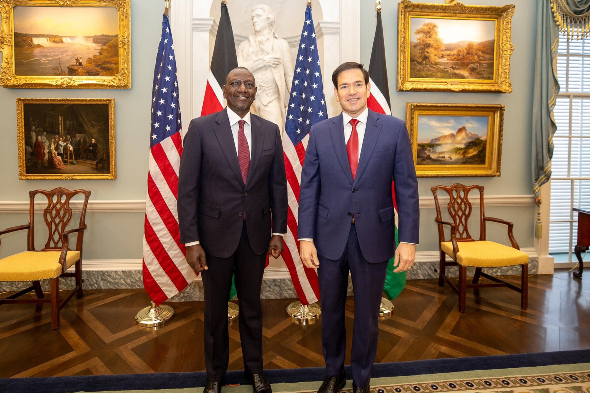 Quand Rubio et Ruto évoquent l’appui du Kenya à la force de répression des gangs    