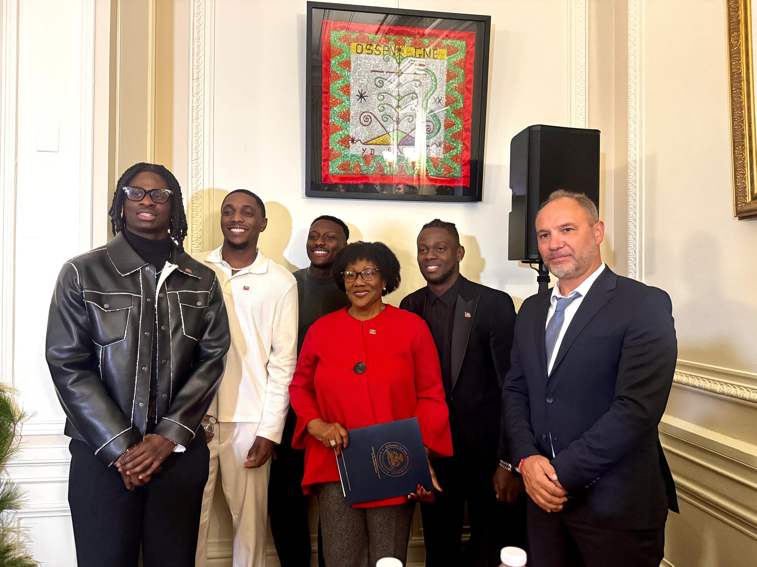 L'ambassade d’Haïti à Washington célèbre les Grenadiers
