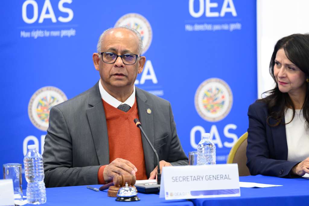 Haïti au cœur des discussions entre Albert Ramdin et les observateurs permanents de l’OEA