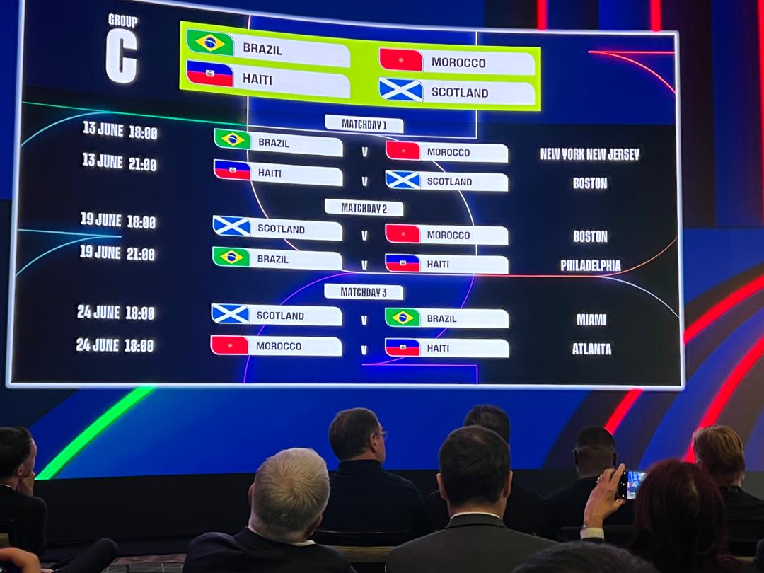 Contre l'Écosse, le Brésil et le Maroc, Haïti disputera tous ses matchs aux USA