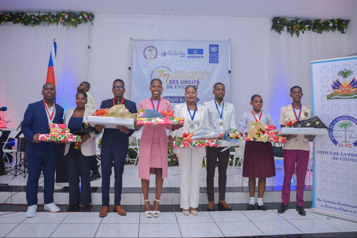 Droits humains : L'OPC honore les neuf lauréats de la 9e édition de son concours national