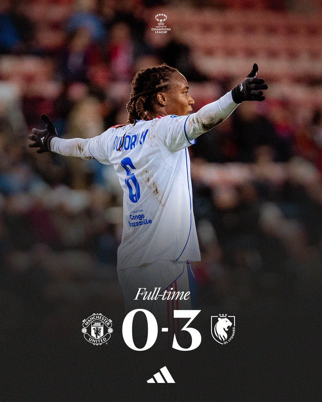 Melchie Dumornay fait briller l’OL Lyonnes à Manchester