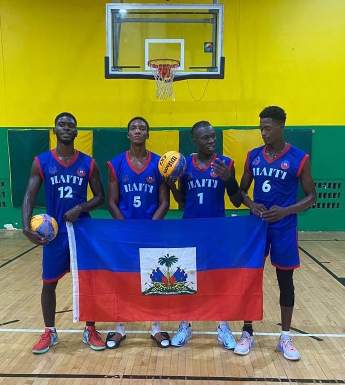 3×3 Caribbean Cup & Camp : La sélection masculine haïtienne repart avec deux médailles