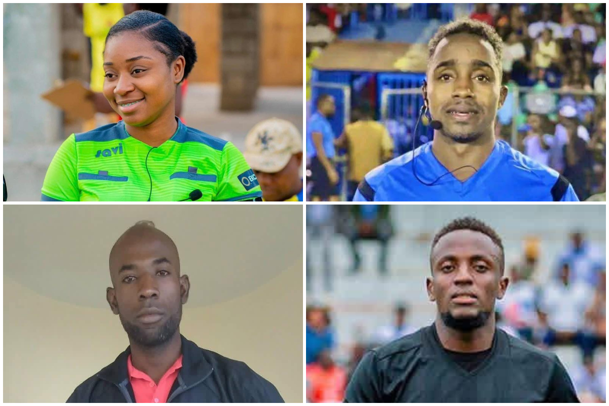 Neuf arbitres haïtiens retenus par la FIFA pour l’année 2026