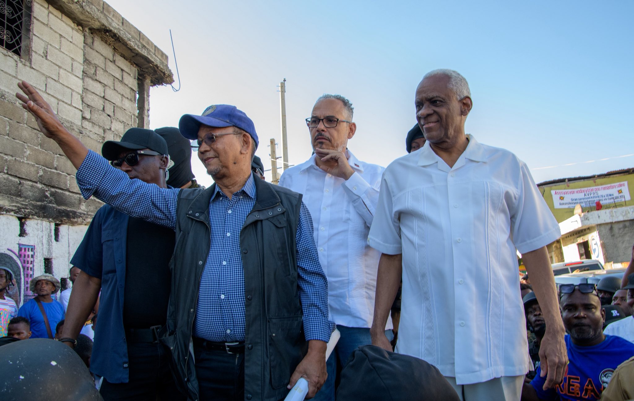 Visite des membres de l’exécutif à Solino