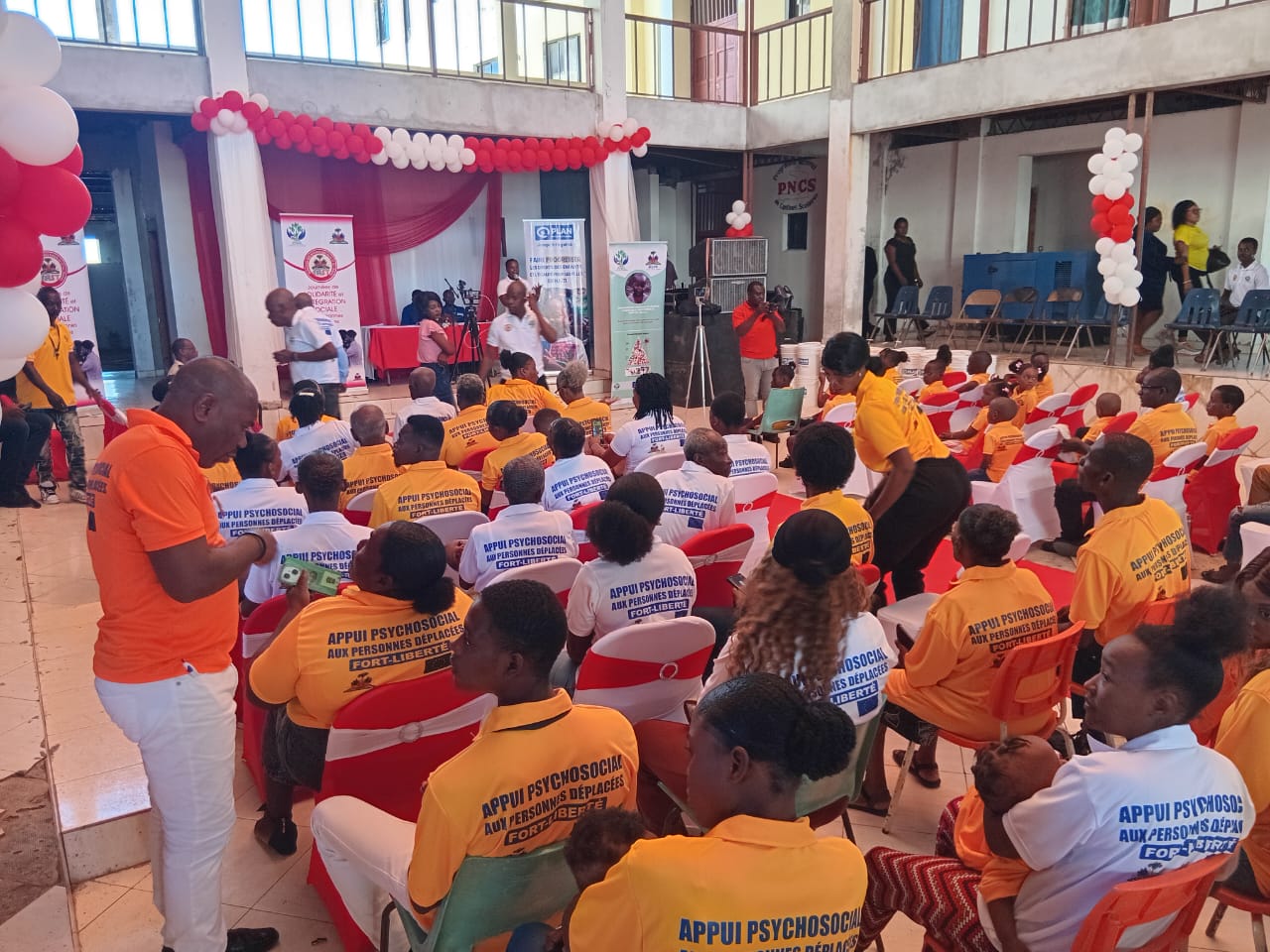 Fort-Liberté :  journées de solidarité en faveur des déplacés internes en provenance du département du Centre