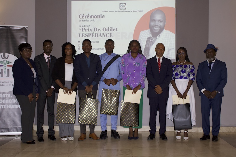 5e édition du Prix Dr Odilet Lespérance du reportage national