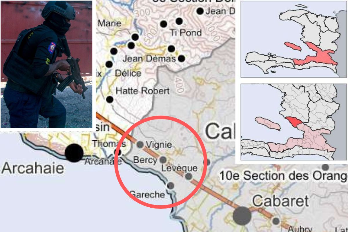 Opérations à Bercy pour déloger des bandits, armes de guerre saisies