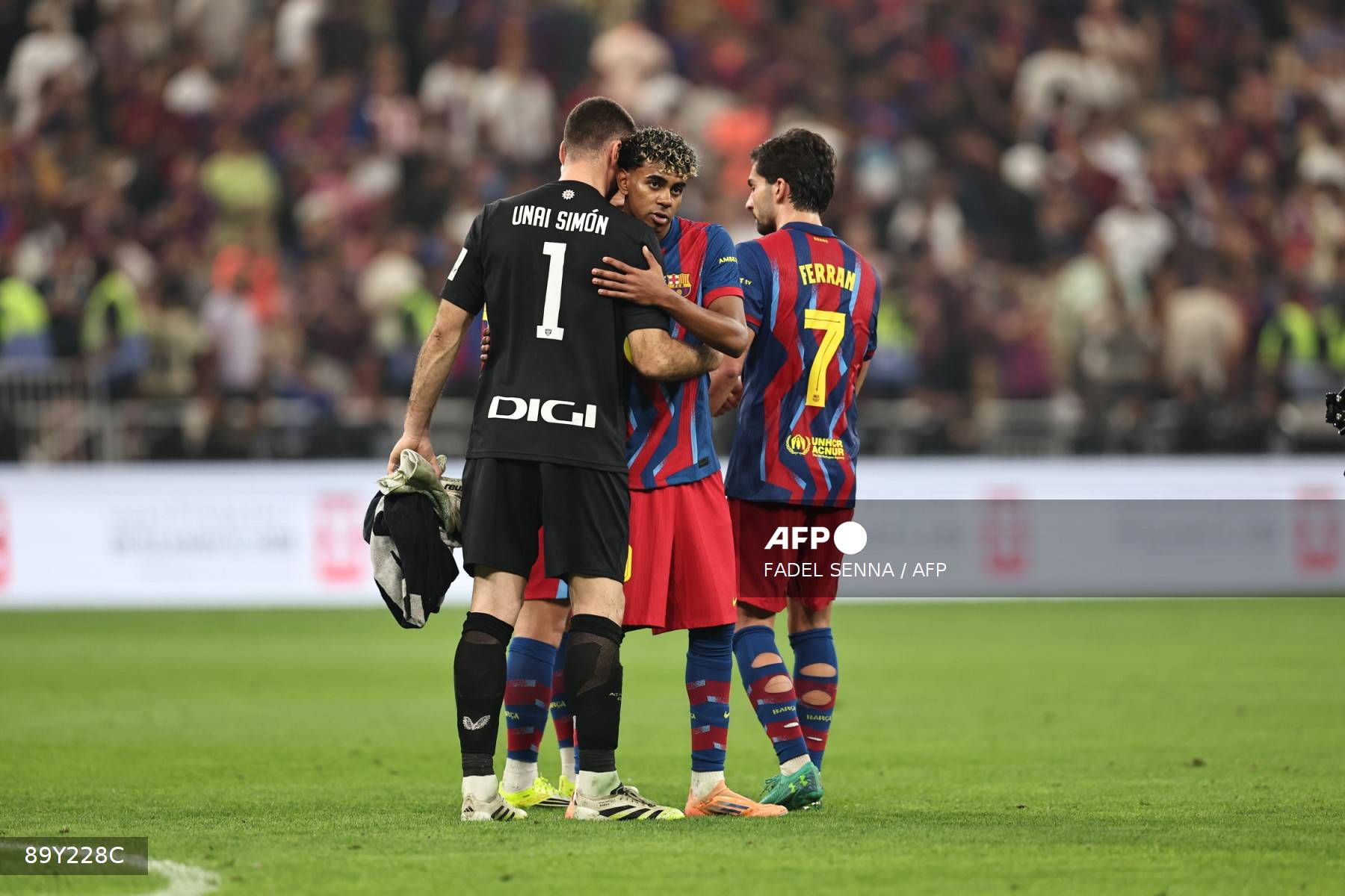 Supercoupe d'Espagne: le Barça détruit l'Athletic Bilbao et attend le Real ou l'Atletico en finale